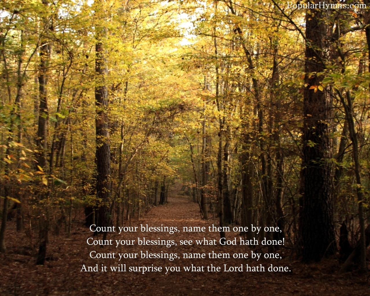Count Your Blessings Count Your Blessings